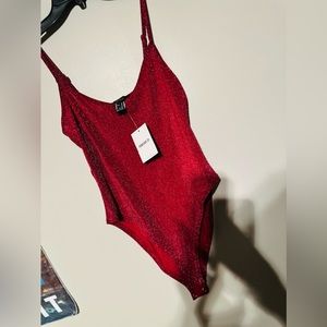 New Bodysuit camisole with shimmer